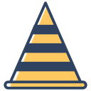 3870071 cone construction road safety traffic icon